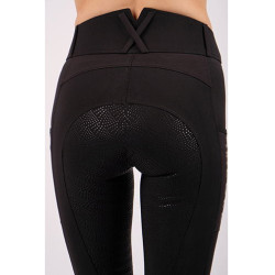 Montar Rebel Damen Reithose High Waist Full Grip Schwarz Montar Rebel Damen Reithose High Waist Full Grip Schwarz