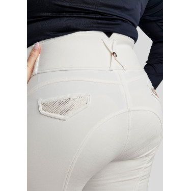 Montar High Waist Reithose Briella Crystal Roségold Curve Full Grip Damen Montar High Waist Reithose Briella Crystal Roségold Curve Full Grip Damen