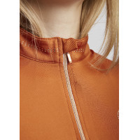 Trainingspolo Montar MoEverline langarm Damen Bronze Braun Trainingspolo Montar MoEverline langarm Damen Bronze Braun