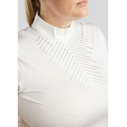 Wettkampfpolo Montar Crystal Klar Damen Weiß Wettkampfpolo Montar Crystal Klar Damen Weiß