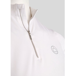 Wettkampf-Poloshirt Montar Everly Crystal Logo Curve Damen Wettkampf-Poloshirt Montar Everly Crystal Logo Curve Damen