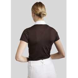 Wettkampf-Poloshirt Montar MoViolet Damen Braun Wettkampf-Poloshirt Montar MoViolet Damen Braun