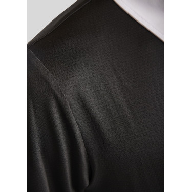 Wettkampf-Poloshirt Montar MoWill langarm Damen Schwarz