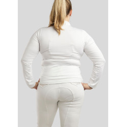 Polo Montar Briella Langarm Crystal Roségold Curve Damen Weiß Wei&amp;amp;amp;amp;amp;szlig;