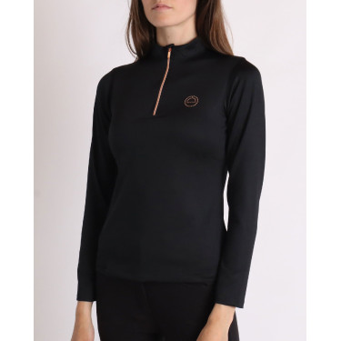 Polo Montar Everly Kinder langarm rose gold
