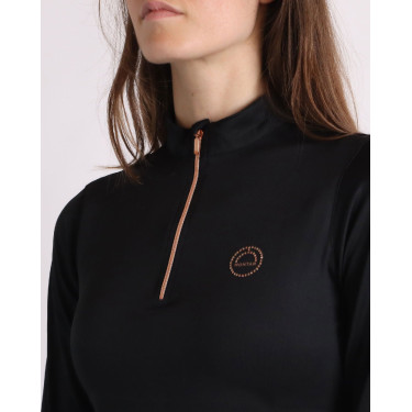 Polo Montar Everly Kinder langarm rose gold Polo Montar Everly Kinder langarm rose gold