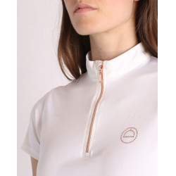 Polo Montar Everly Mon Tech Damen Kurzarm Rose Gold Polo Montar Everly Mon Tech Damen Kurzarm Rose Gold