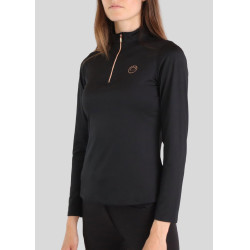 Polo Montar Everly Mon Tech Damen langarm roségold