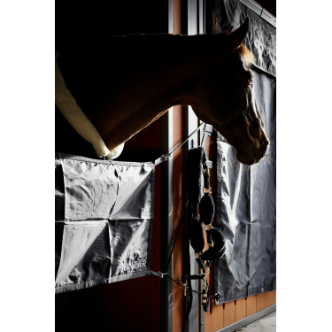 Boxentür Montar 90 x 55 cm Schwarz