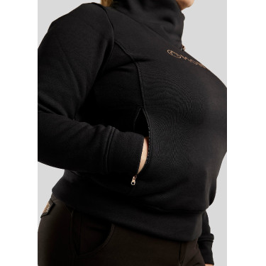 Pullover Montar Naja mit Reißverschluss am Kragen Crystal Roségold Curve Damen Pullover Montar Naja mit Reißverschluss am Kragen Crystal Roségold Curve Damen