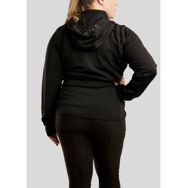 Reißverschluss-Sweatshirt Montar mit Kapuze Liza Damen Curve Reißverschluss-Sweatshirt Montar mit Kapuze Liza Damen Curve