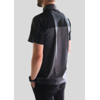 Trainings-T-Shirt Montar Kurzarm Herren Grau