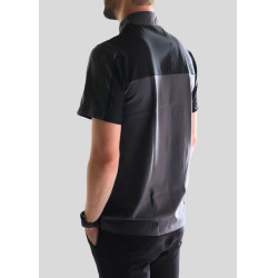 Trainings-T-Shirt Montar Kurzarm Herren Grau