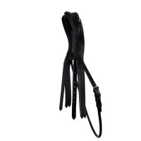 Tétière de bride Montar adapté cuir tanné Noir