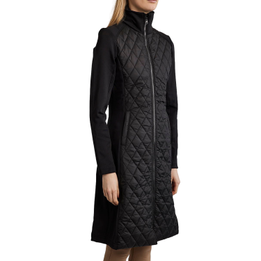 Lange gesteppte Damenjacke Montar MoQuinn