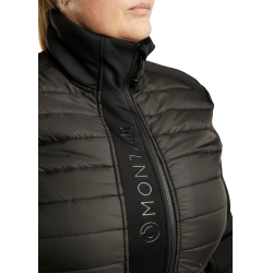 Damenjacke Montar Emma Hybrid Curve Schwarz