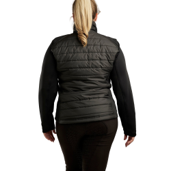 Damenjacke Montar Emma Hybrid Curve Schwarz