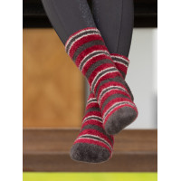 Gestreifte Socken Sabrina Mini LeMieux Glut Gestreifte Socken Sabrina Mini LeMieux Glut