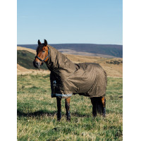 Wasserdichte Decke LeMieux Arika Ripstop 200g Alpin Braun