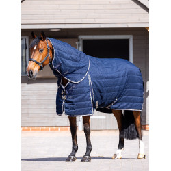 LeMieux Kudos Stallhalsdecke 100 g Marine Marineblau