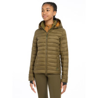 Daunenjacke mit Kapuze LeMieux Milly Young Rider Alpin Braun Daunenjacke mit Kapuze LeMieux Milly Young Rider Alpin Braun