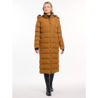 Steppmantel LeMieux Harper Longline Ingwer Braun