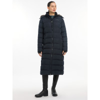 Doudoune matelassé LeMieux Harper Longline Marine