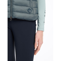 Ärmellose Steppweste mit Kapuze LeMieux Milly Young Rider Petrol Blau Ärmellose Steppweste mit Kapuze LeMieux Milly Young Rider Petrol Blau