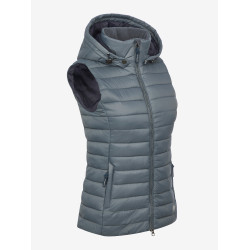 Ärmellose Steppweste mit Kapuze LeMieux Tilly Damen Petrol Blau Ärmellose Steppweste mit Kapuze LeMieux Tilly Damen Petrol Blau