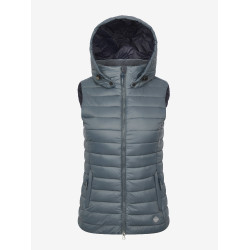 Ärmellose Steppweste mit Kapuze LeMieux Tilly Damen Petrol Blau Ärmellose Steppweste mit Kapuze LeMieux Tilly Damen Petrol Blau