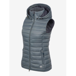 Ärmellose Steppweste mit Kapuze LeMieux Tilly Damen Petrol Blau Ärmellose Steppweste mit Kapuze LeMieux Tilly Damen Petrol Blau