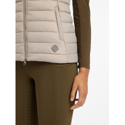 Ärmellose Steppweste mit Kapuze LeMieux Tilly Damen Asche Marineblau