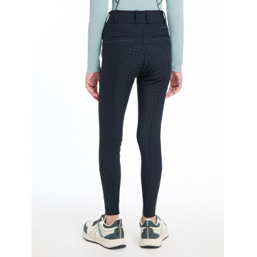 LeMieux Reithose mit Silikonbesatz Izzy Young Rider Marine Marineblau