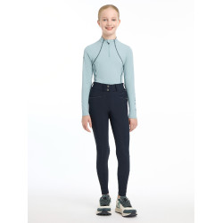 LeMieux Reithose mit Silikonbesatz Izzy Young Rider Marine Marineblau