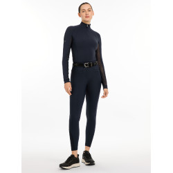 LeMieux Damen-Reithose Isabelle mit Kniegrip Marine Marineblau