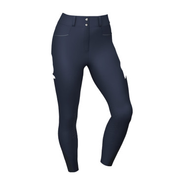 LeMieux Damen-Reithose Isabelle mit Kniegrip Marine Marineblau