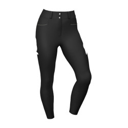 LeMieux Damen-Reithose Isabelle mit Kniegrip Schwarz