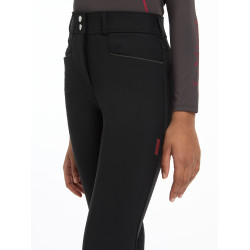 LeMieux Izzy Young Rider Kniebesatz-Reithose Schwarz