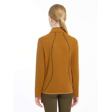 LeMieux Fleece mit Reißverschluss Felicity Young Rider Ingwer Braun LeMieux Fleece mit Reißverschluss Felicity Young Rider Ingwer Braun