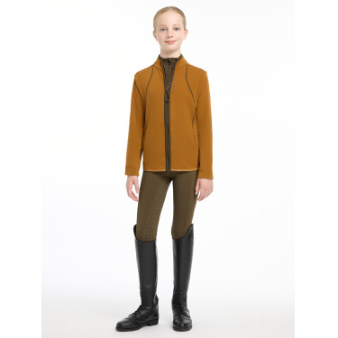 LeMieux Fleece mit Reißverschluss Felicity Young Rider Ingwer Braun LeMieux Fleece mit Reißverschluss Felicity Young Rider Ingwer Braun
