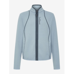 LeMieux Fleece mit Reißverschluss Felicity Young Rider Gletscher Blau LeMieux Fleece mit Reißverschluss Felicity Young Rider Gletscher Blau