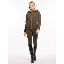 LeMieux Kapuzenpullover gefüttert Leia Alpin Braun LeMieux Kapuzenpullover gefüttert Leia Alpin Braun