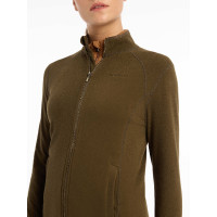 Fleecejacke mit Reißverschluss Faye LeMieux Nerz Braun Fleecejacke mit Reißverschluss Faye LeMieux Nerz Braun