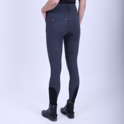 Reithose HV Polo Elena FullGrip Ultimatives Grau