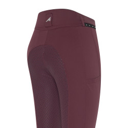 Reithose Euro-star Equitation Queen Diamond FullGrip Sommer Schwarzbucht Bordeaux