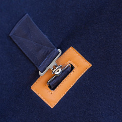 Wolldecke HV Polo Scottie Marine Marineblau Wolldecke HV Polo Scottie Marine Marineblau