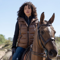 Gilet sans manches HV Polo Vicky Brume bleue