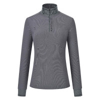 Top Tech HV Polo Valerie Gris zinc