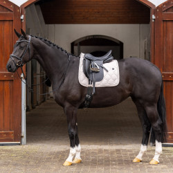 Satteldecke HV Polo Dana Dressur Natürlich Braun Satteldecke HV Polo Dana Dressur Natürlich Braun