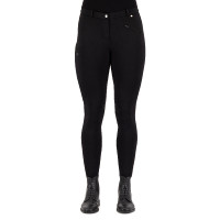 Reithose Easy Rider Joy Winter FullGrip Schwarz